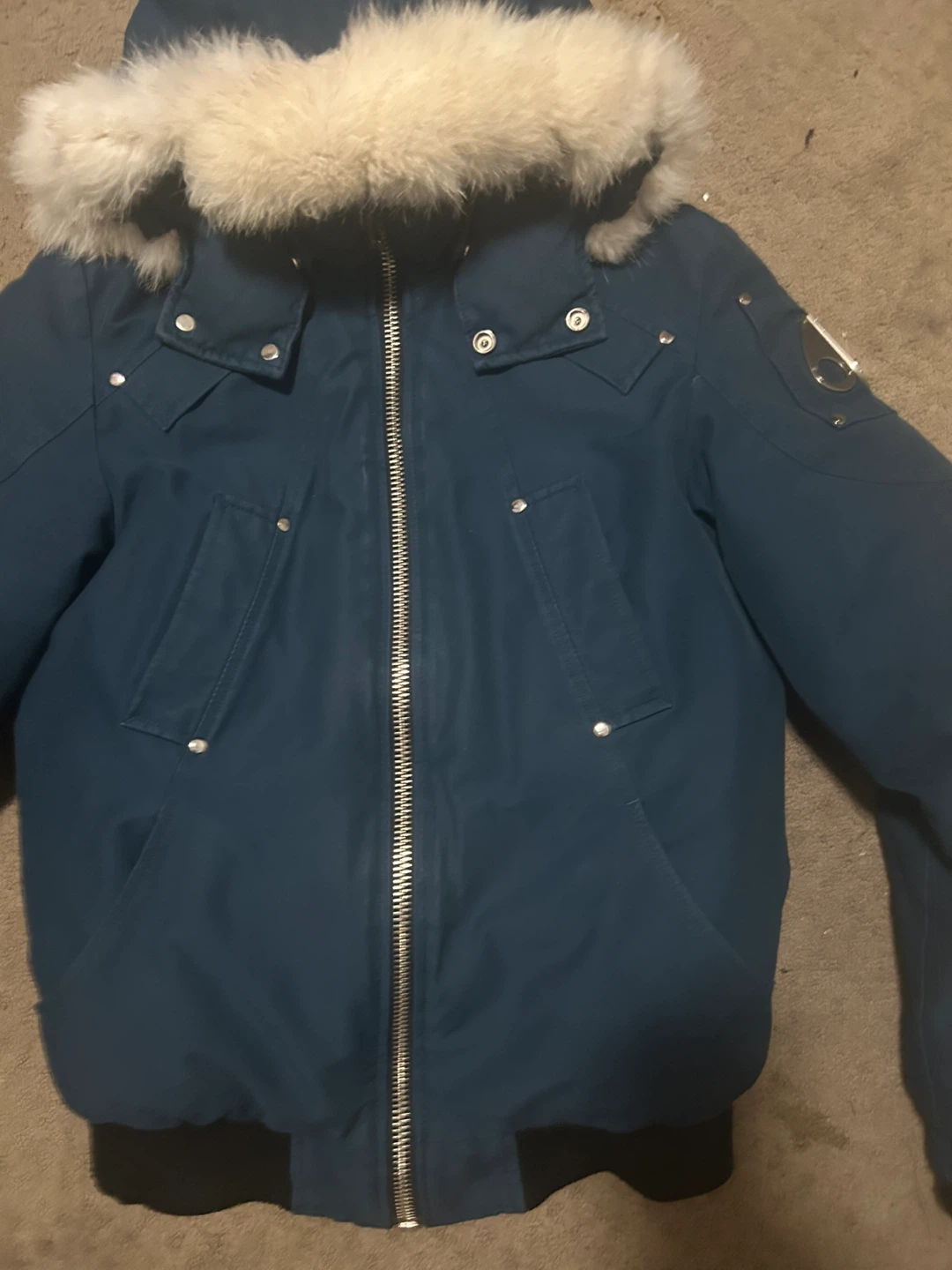 I bought it for 550 and the fur is ruined