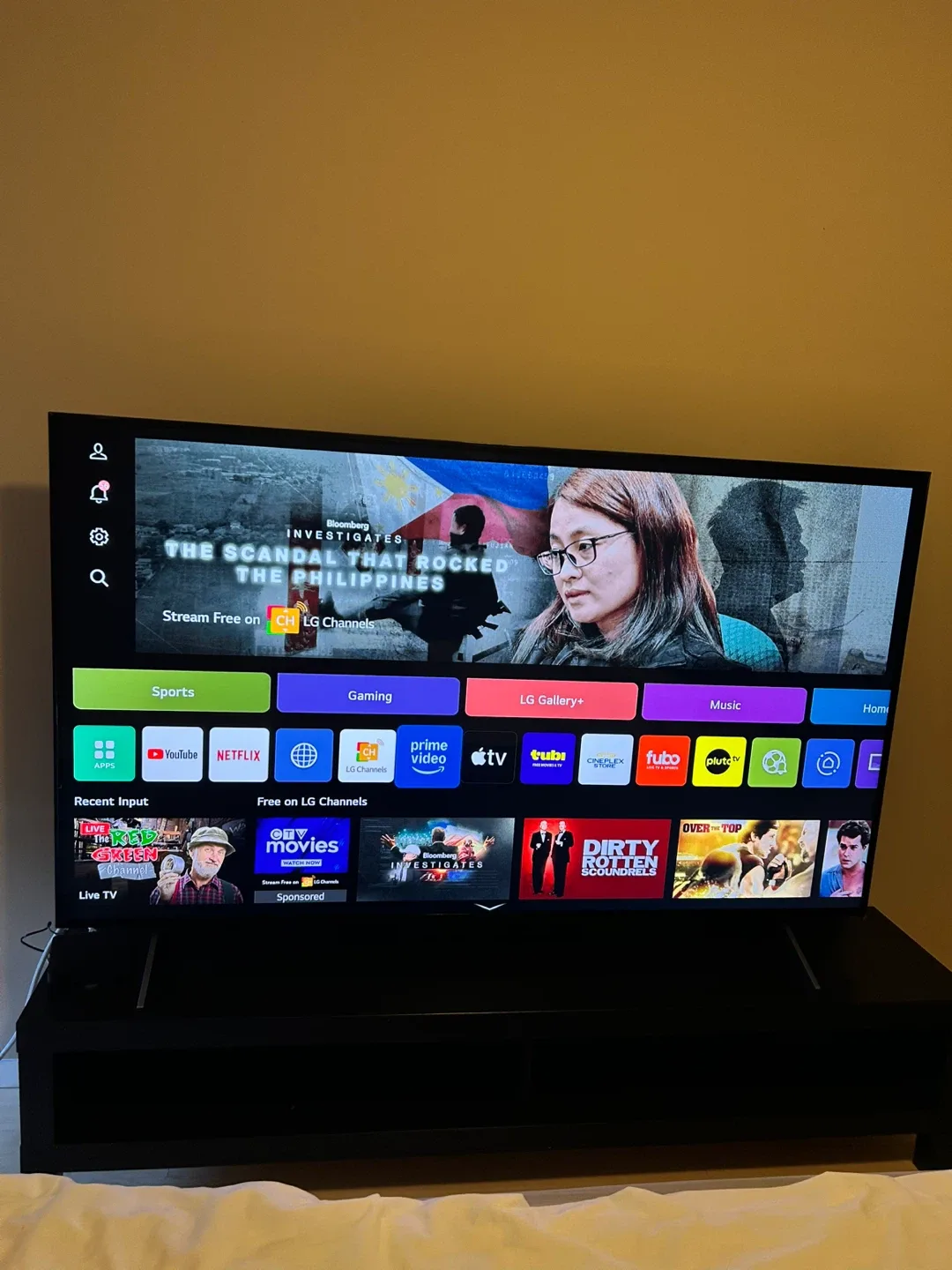 LG 65QNED80URA 65" QNED TV +TV stand