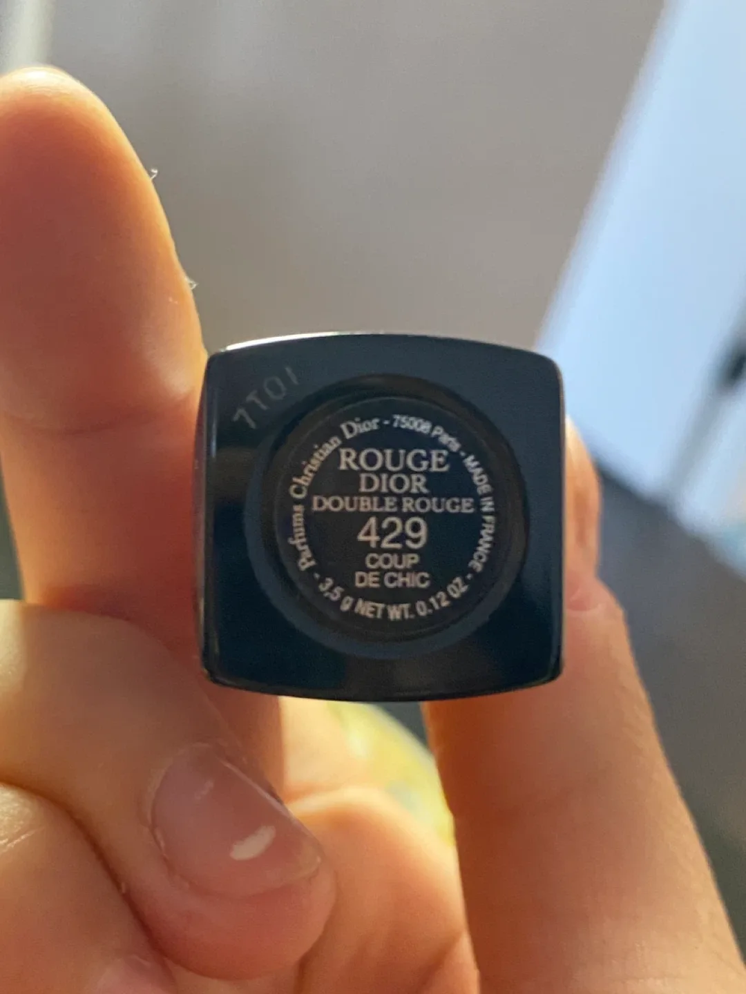 Dior Rouge Double Rouge 429 Coup De Chic Lipstick image indicator(2)