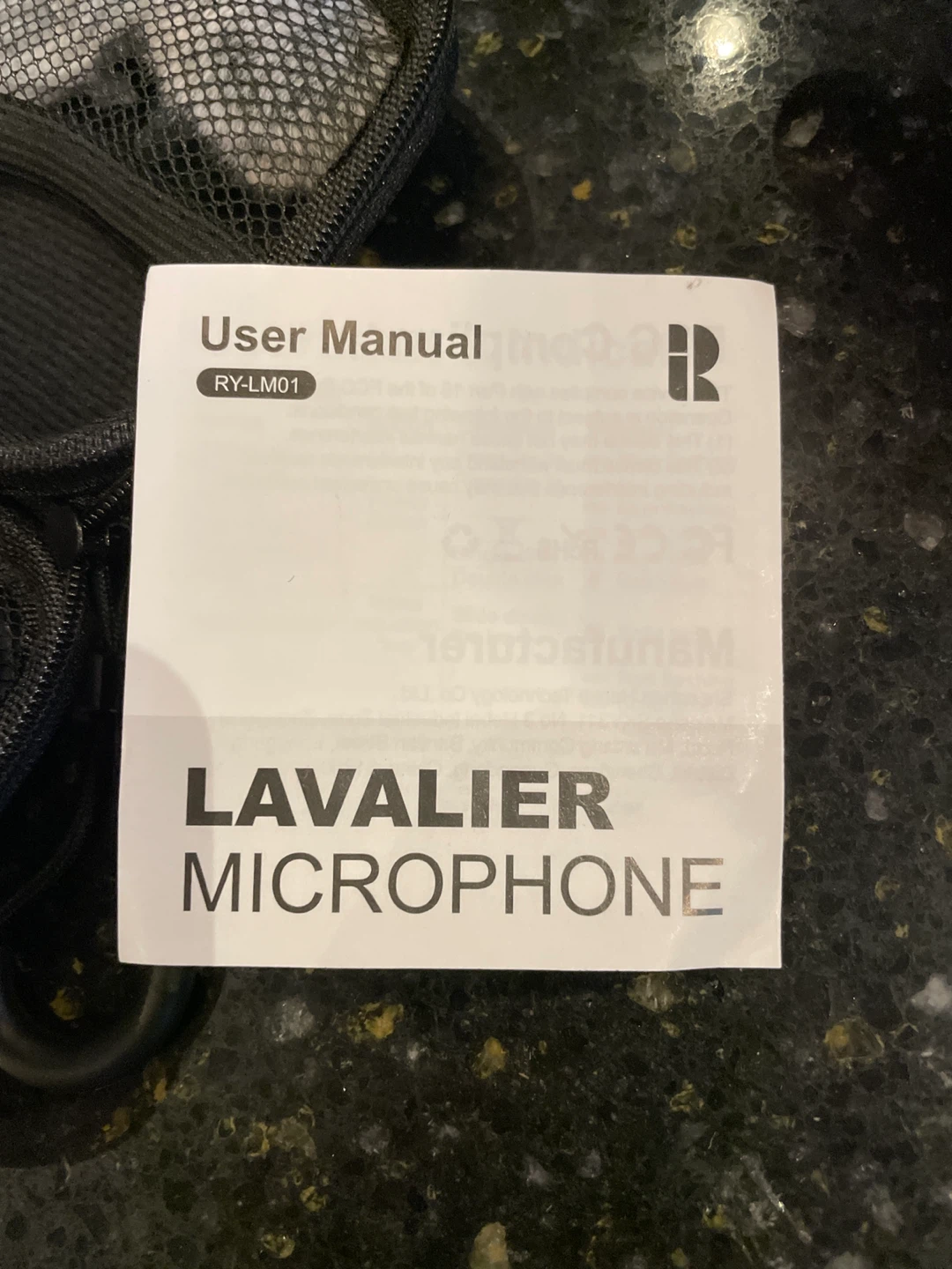 Lavalier Microphone RY-LM01 - Like New! - photo 4