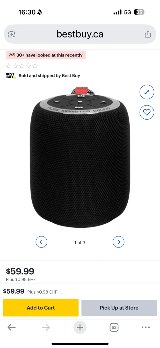 Monster S110 SuperStar Portable Bluetooth Speaker - New - photo 2