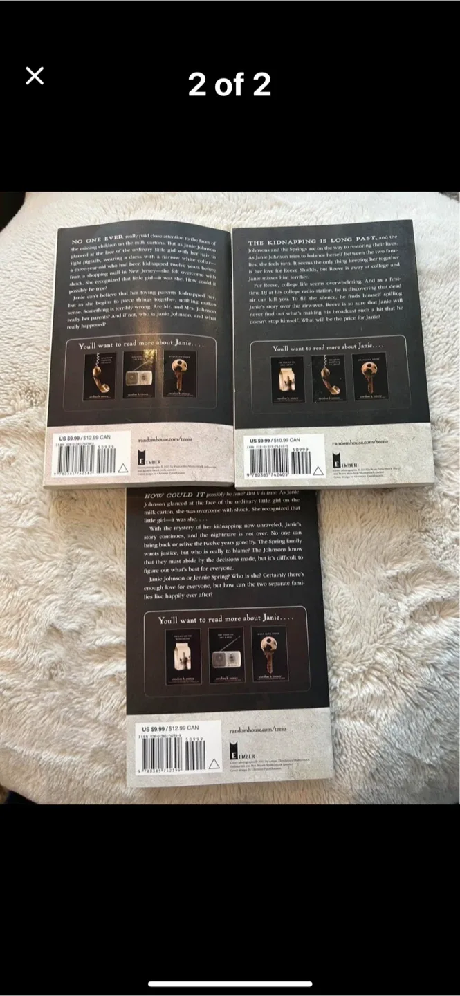 Caroline B. Cooney Books: The Face on the Milk Carton Series image indicator(2)