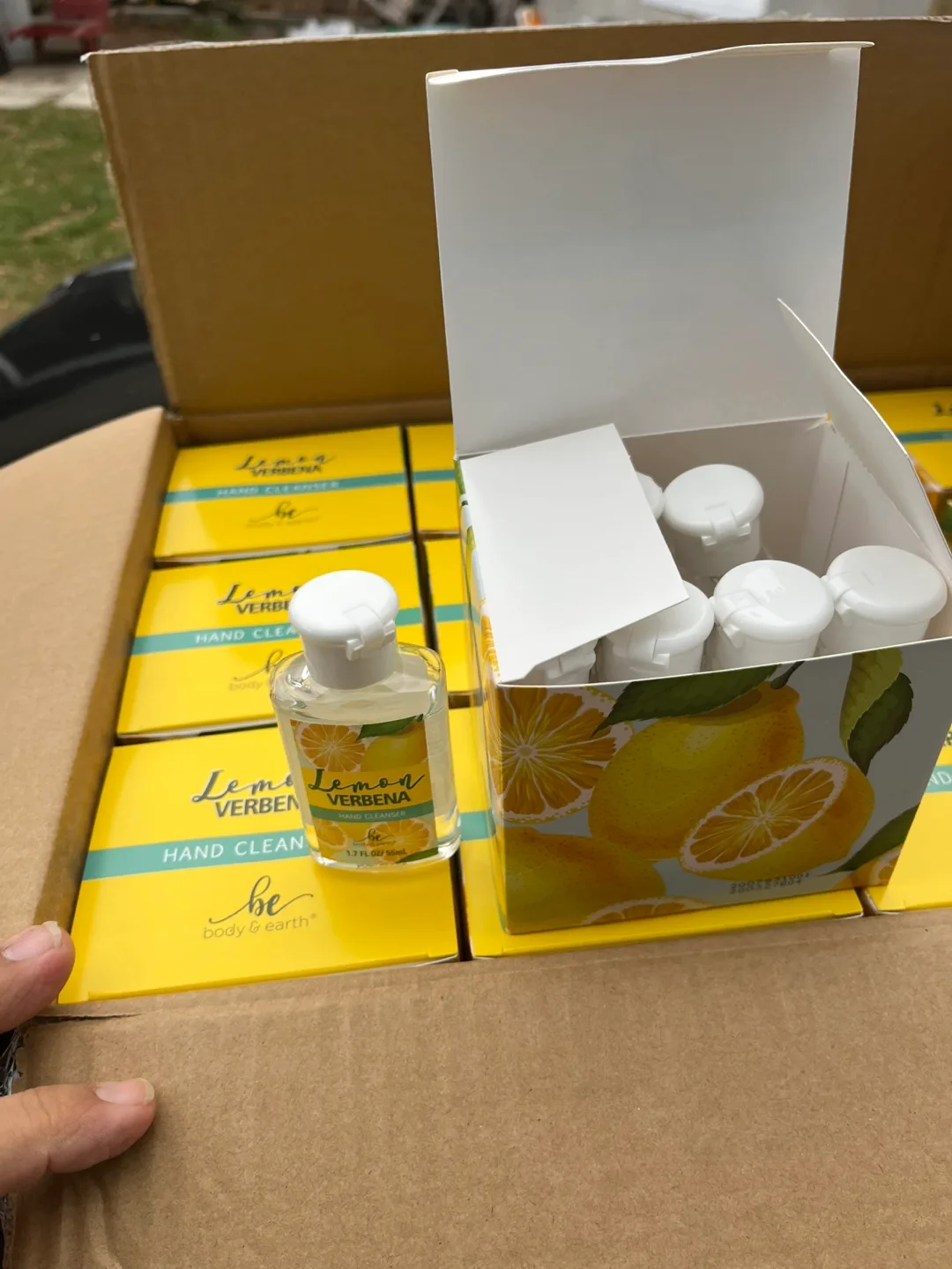 Body & Earth Lemon Verbena Hand Cleanser 55mL image indicator(8)