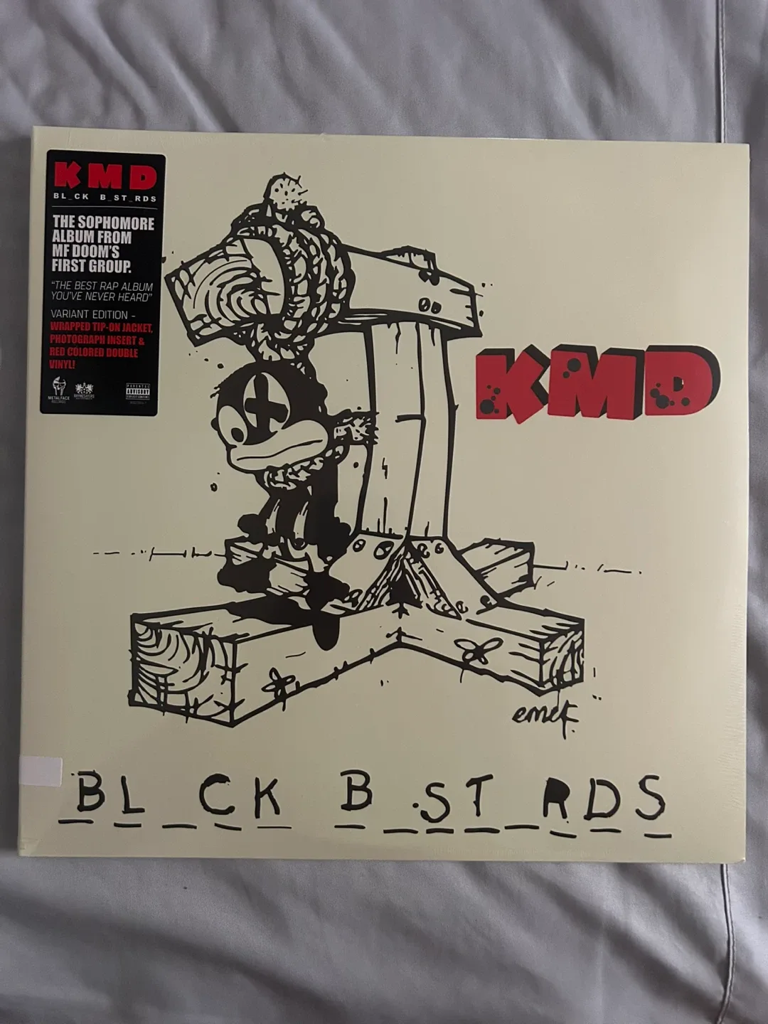 KMD - Black Bastards Vinyl LP thumbnail