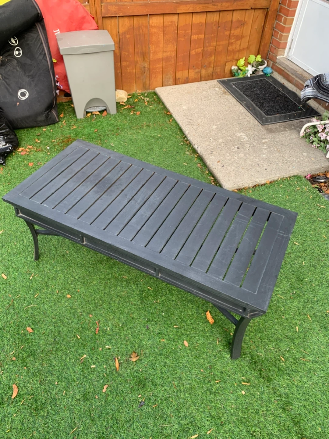 Outdoor Coffee Table - Black / furniture - photo 3