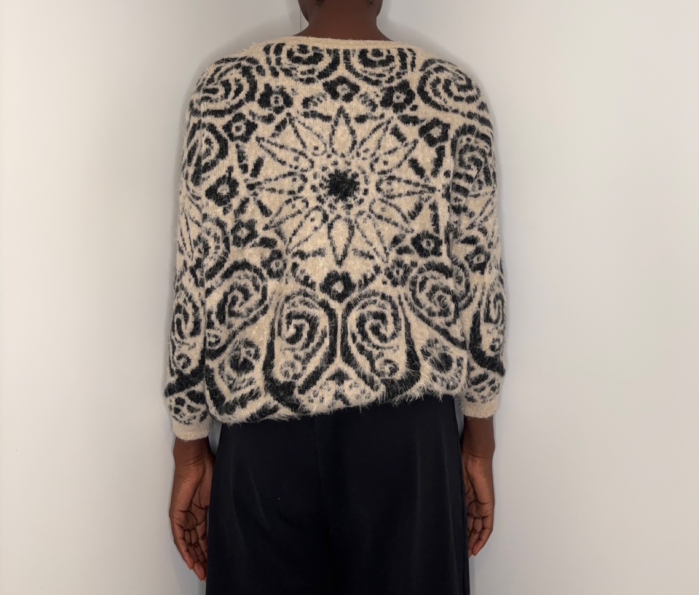 Katsumi Patterned Sweater - Size M - photo 2