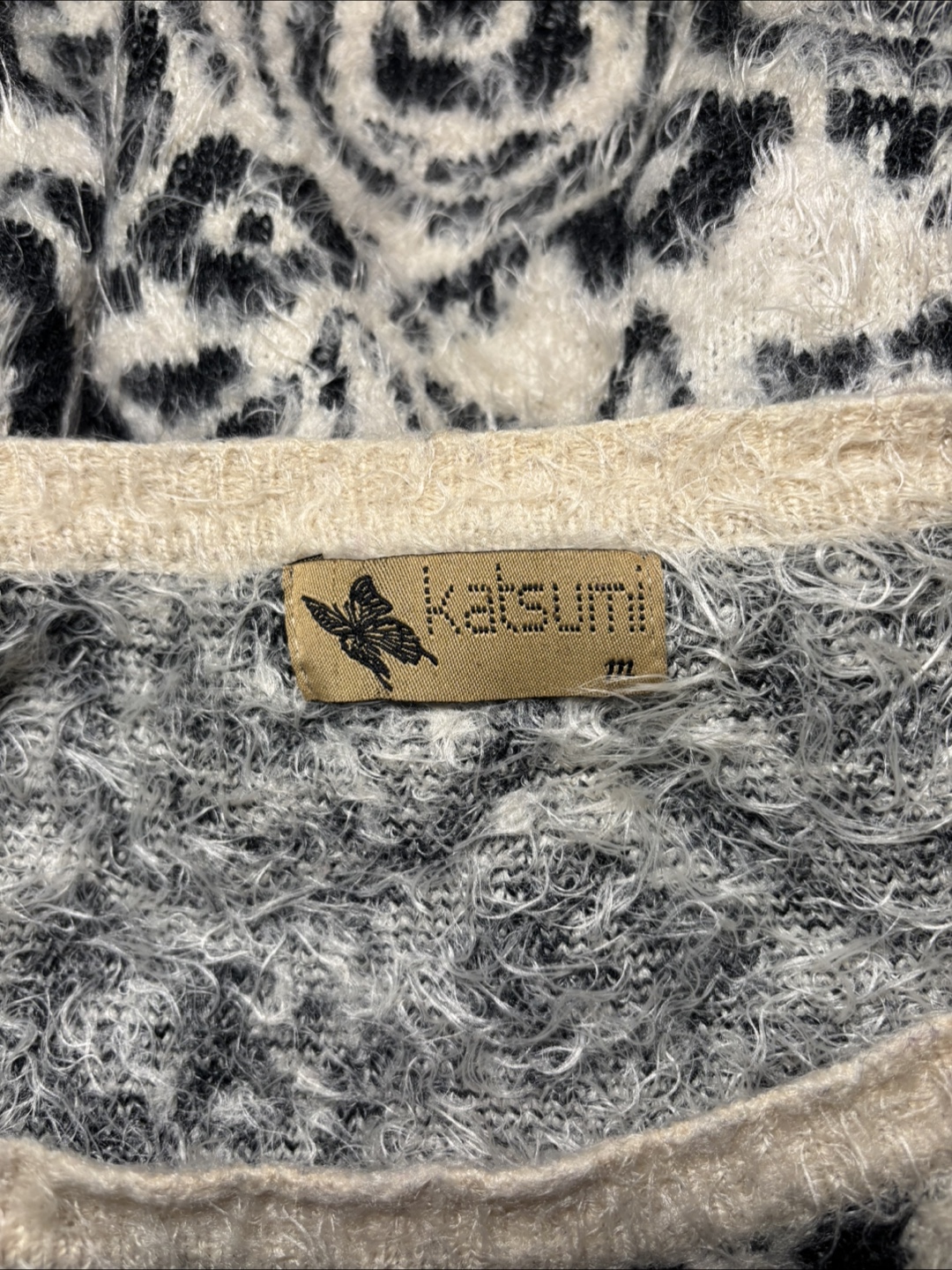 Katsumi Patterned Sweater - Size M - photo 5