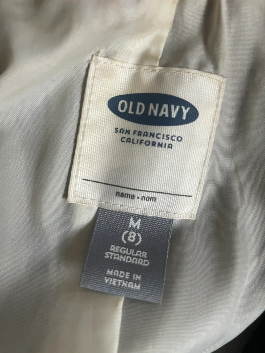 Old Navy Black Pea Coat - Size M image indicator(2)