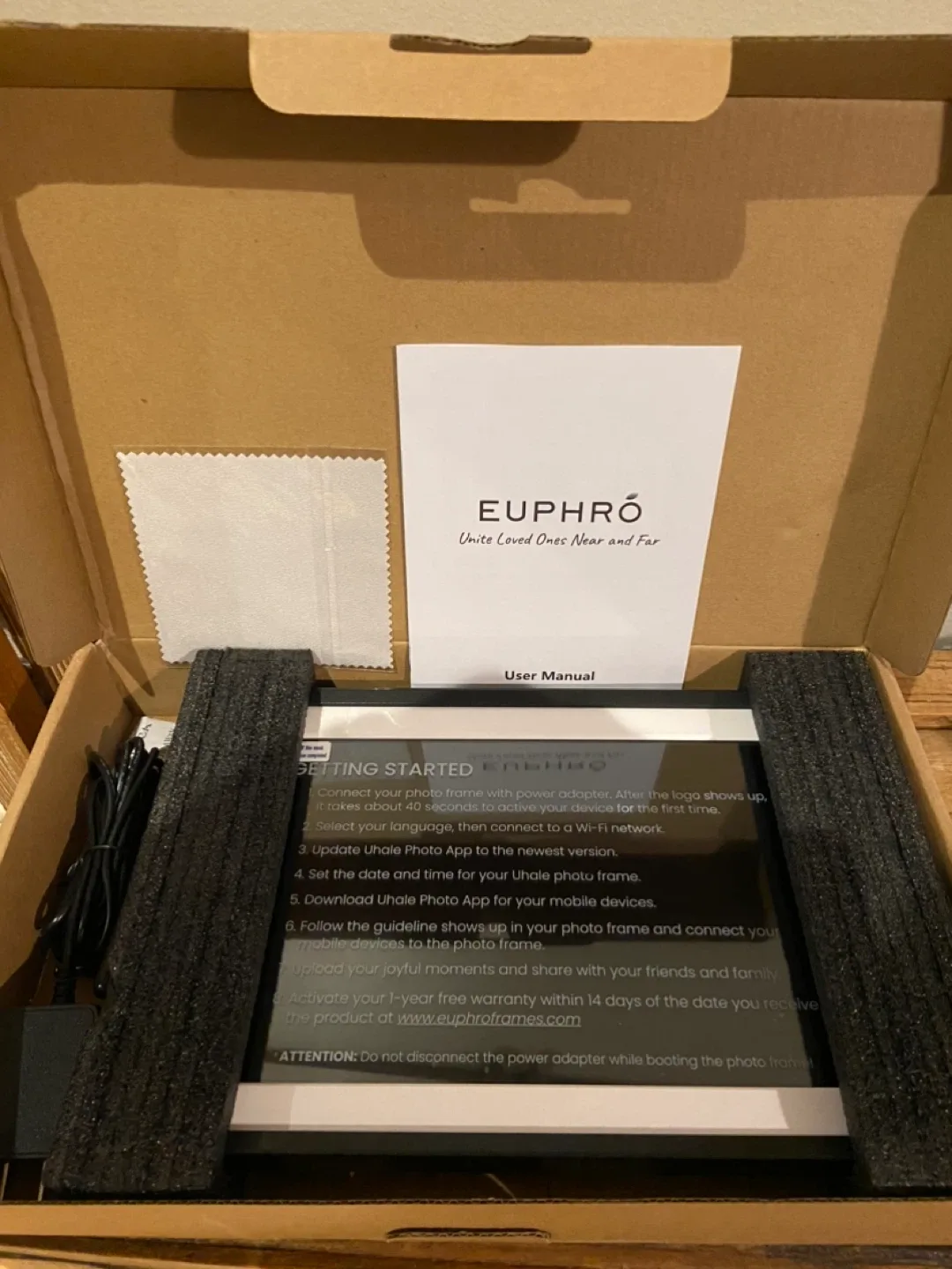 New 10.1” WiFi Digital Photo Frame image indicator(8)