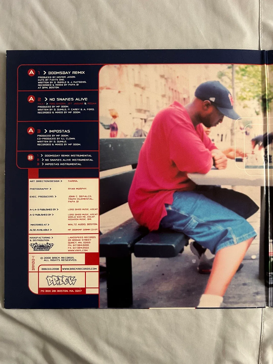 MF Grimm & MF DOOM - MF EP Vinyl Record image indicator(2)