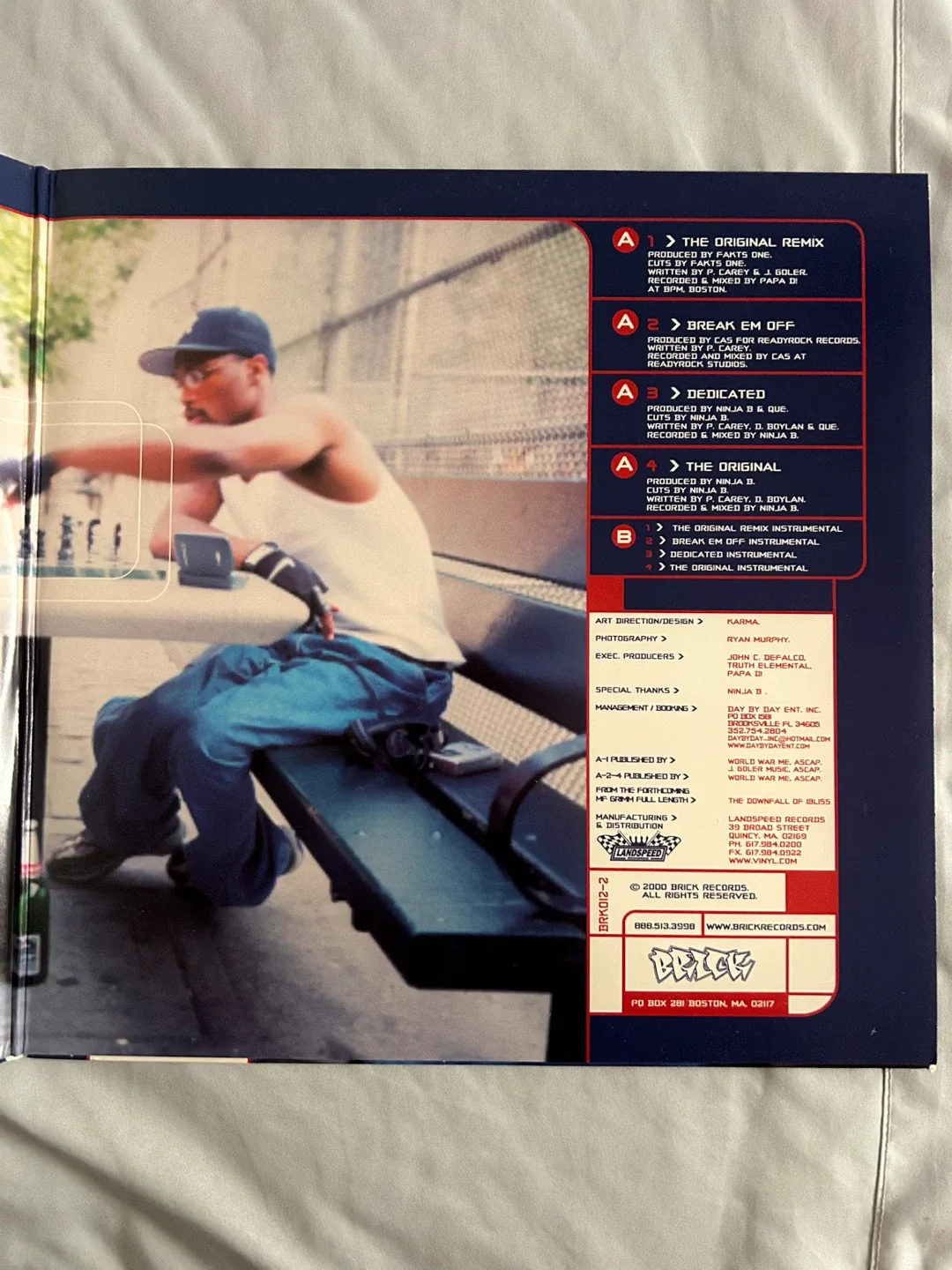 MF Grimm & MF DOOM - MF EP Vinyl Record image indicator(3)