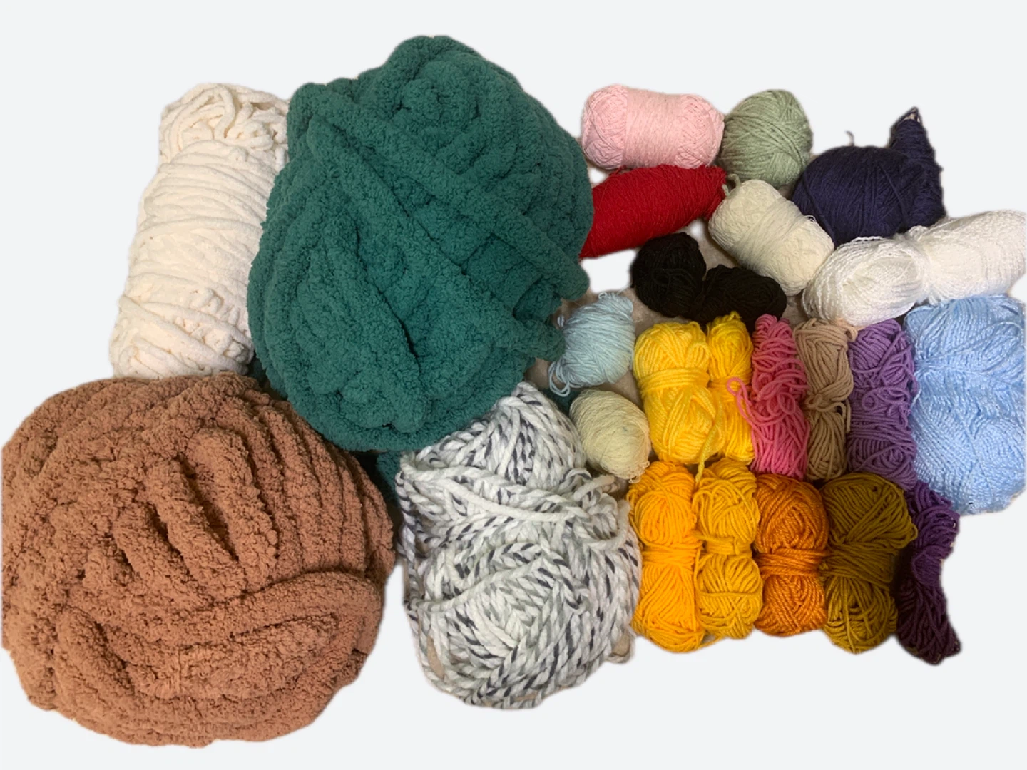 Assorted Yarn Lot - Crafting Supplies
