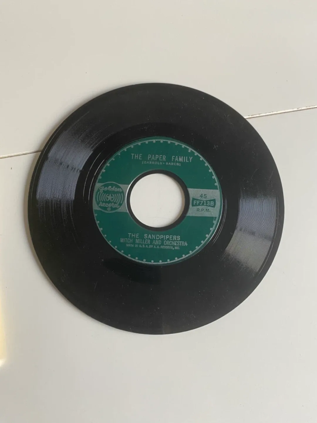 The Sandpipers - Paper Doll 45 RPM Record image indicator(3)