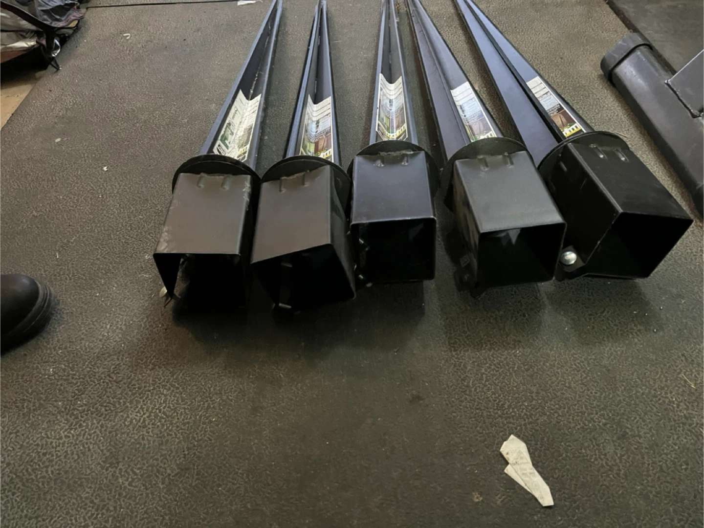 5 Pack New Ground Anchor Post Support - photo 2