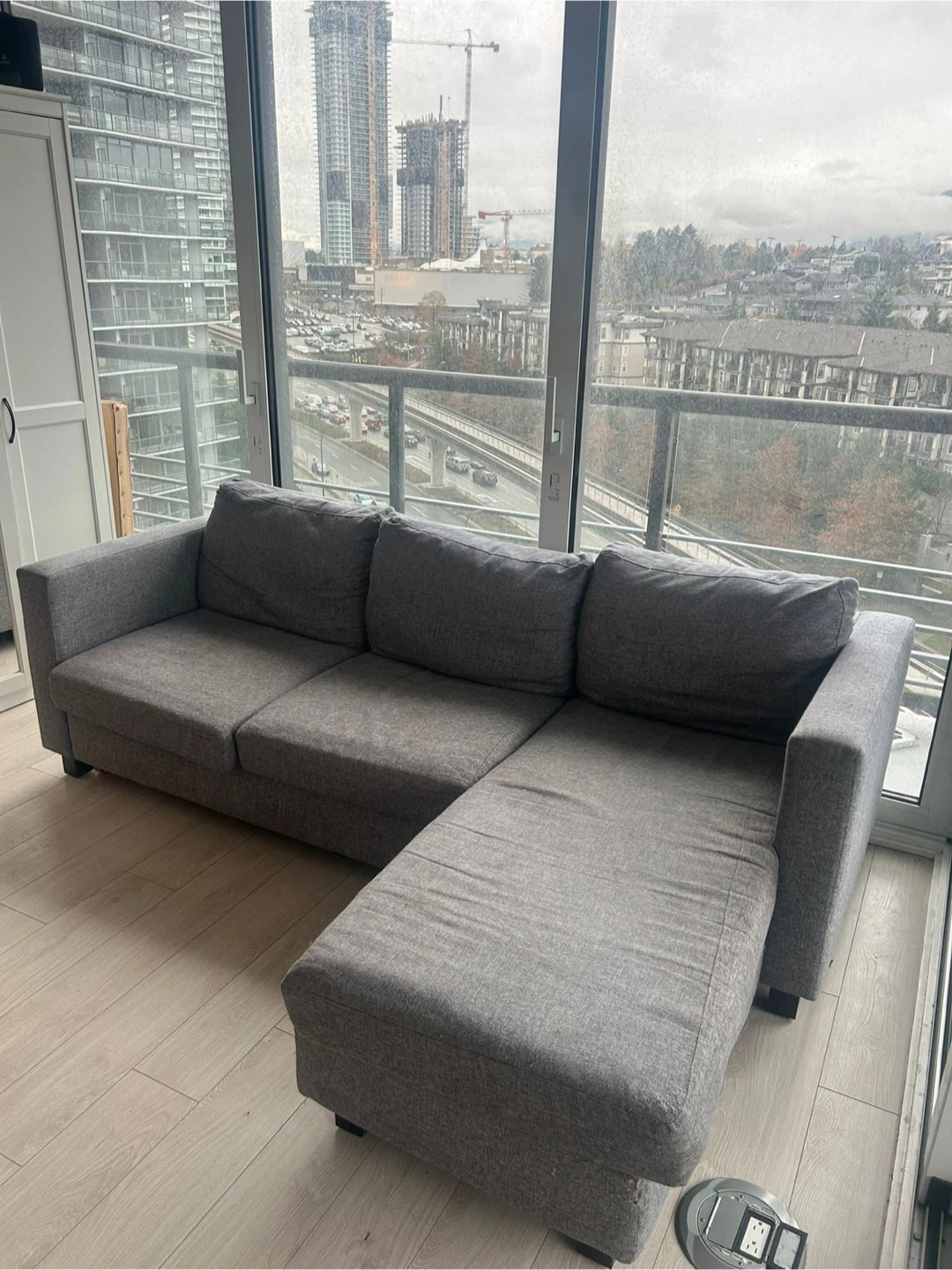 Grey Sectional Sofa - photo 2