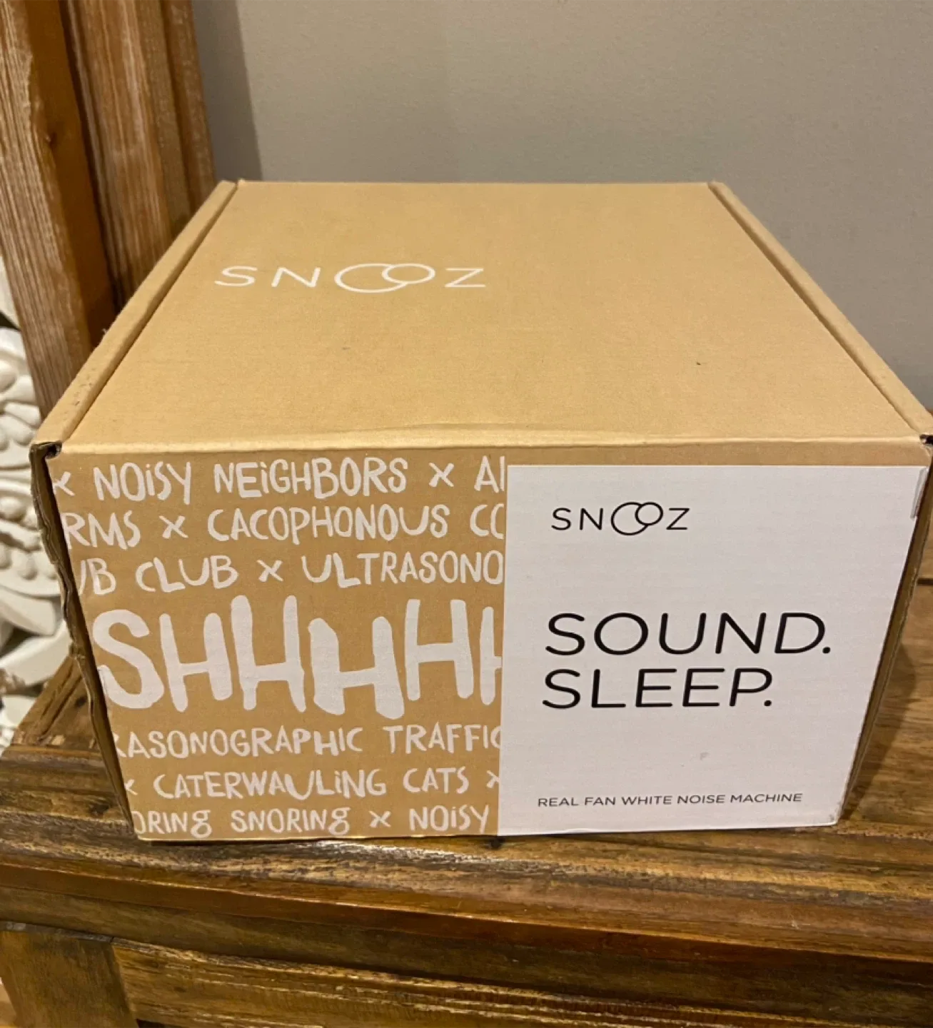 New SNOOZ Smart White Noise Machine - Real Fan Inside image indicator(7)