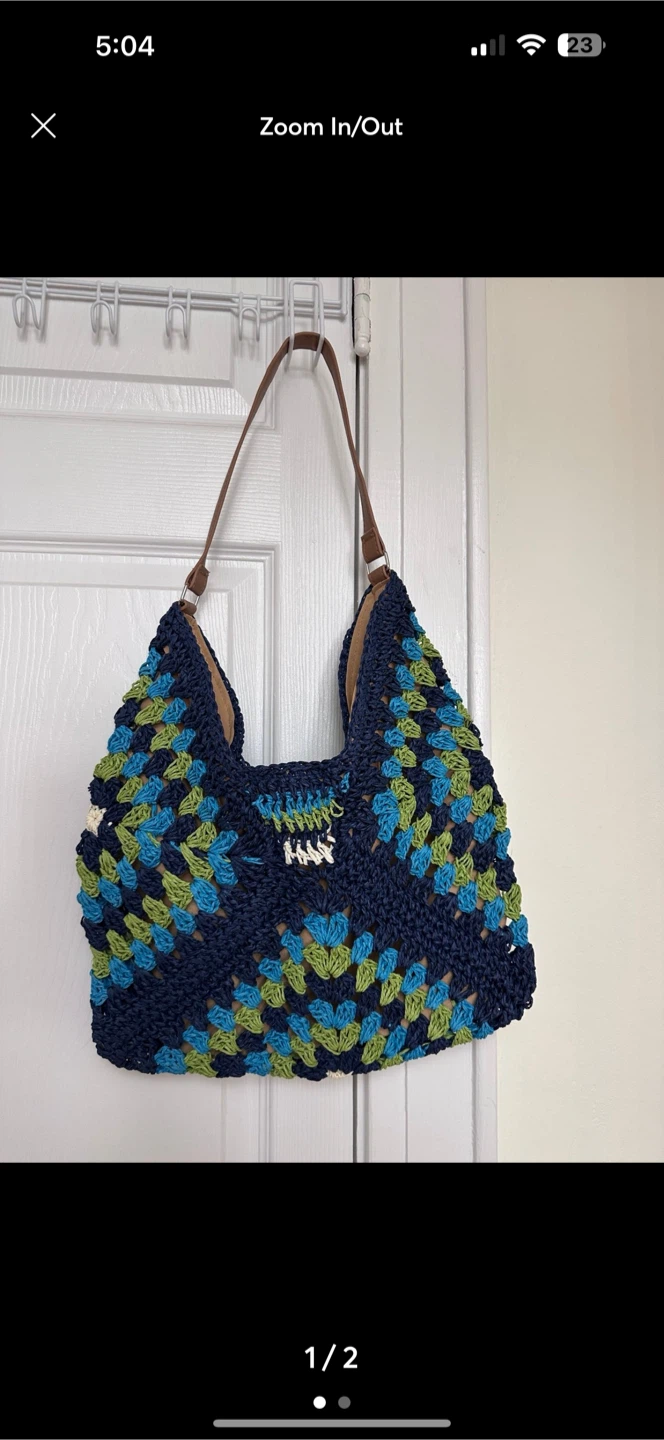 Handmade Crochet Shoulder Bag
