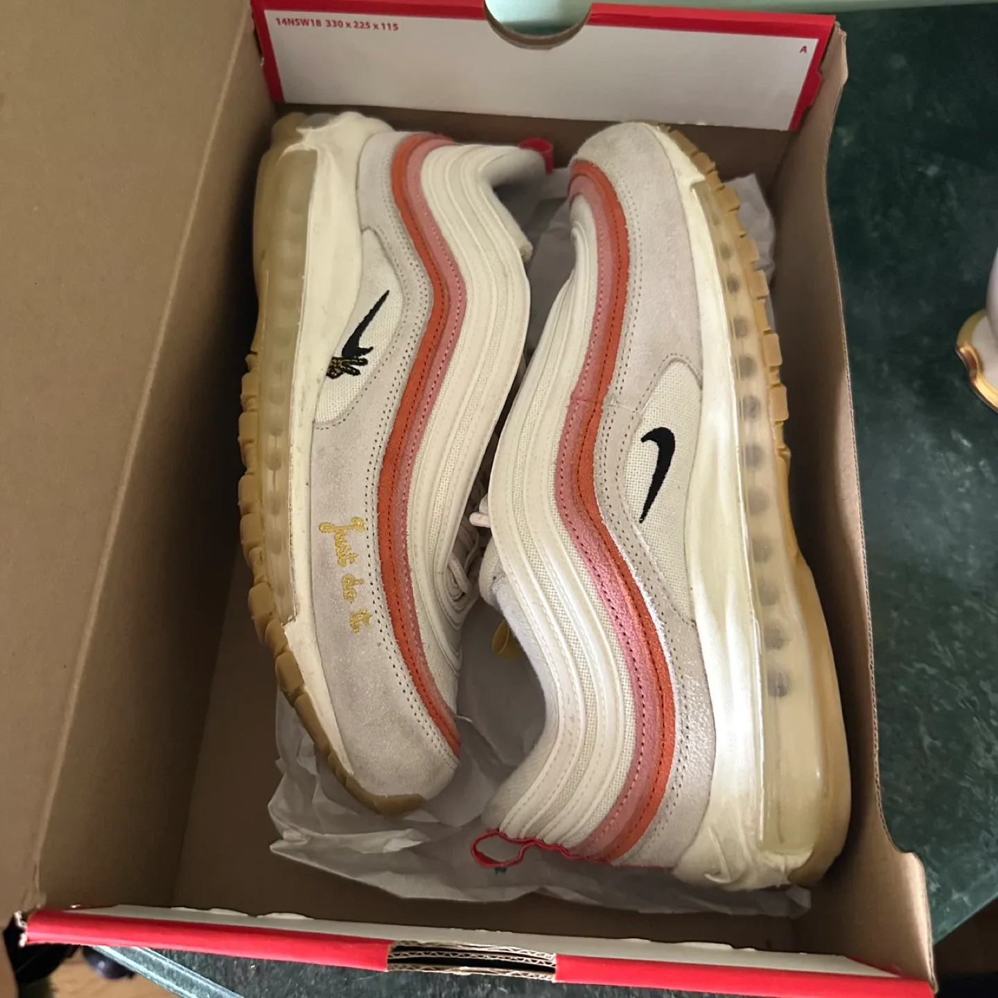 Nike Air Max 97 White/Black-Sail US 10.5 image indicator(3)