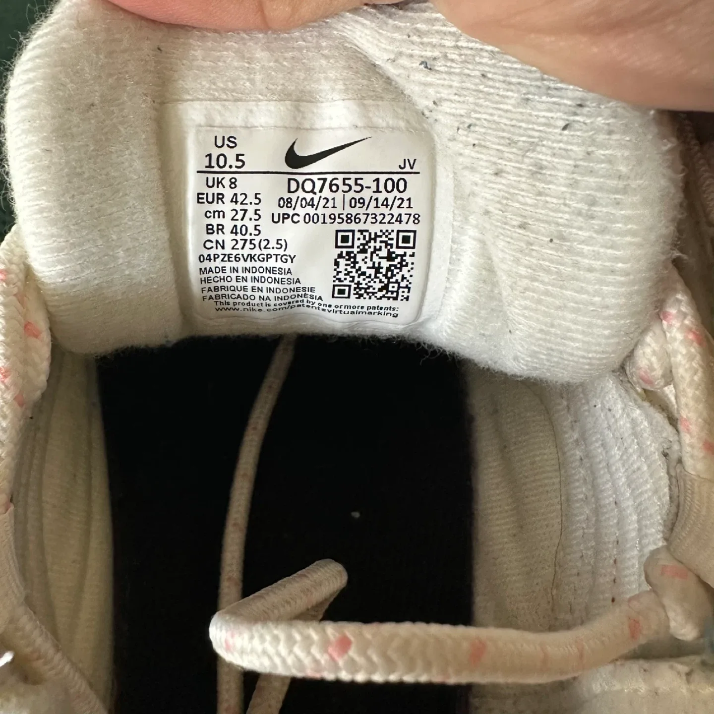 Nike Air Max 97 White/Black-Sail US 10.5 image indicator(8)