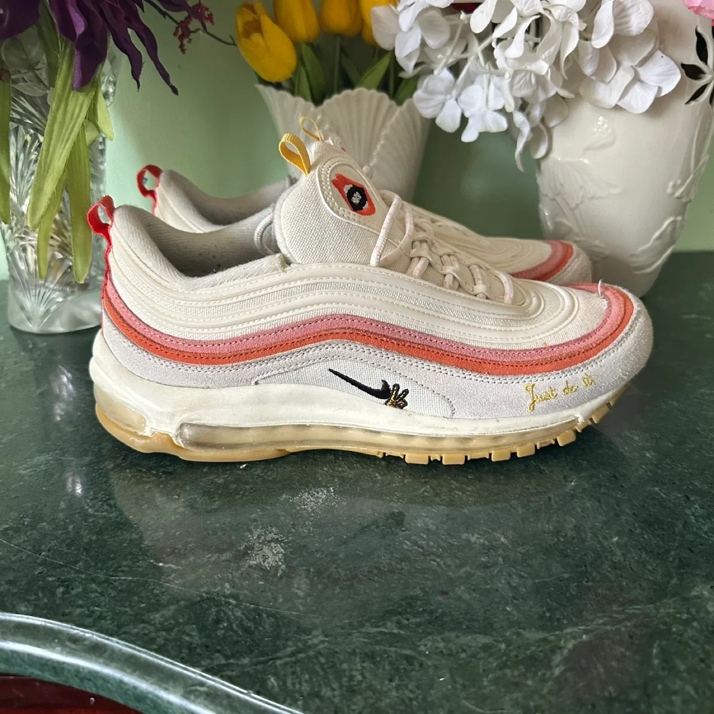 Nike Air Max 97 White/Black-Sail US 10.5 image indicator(7)