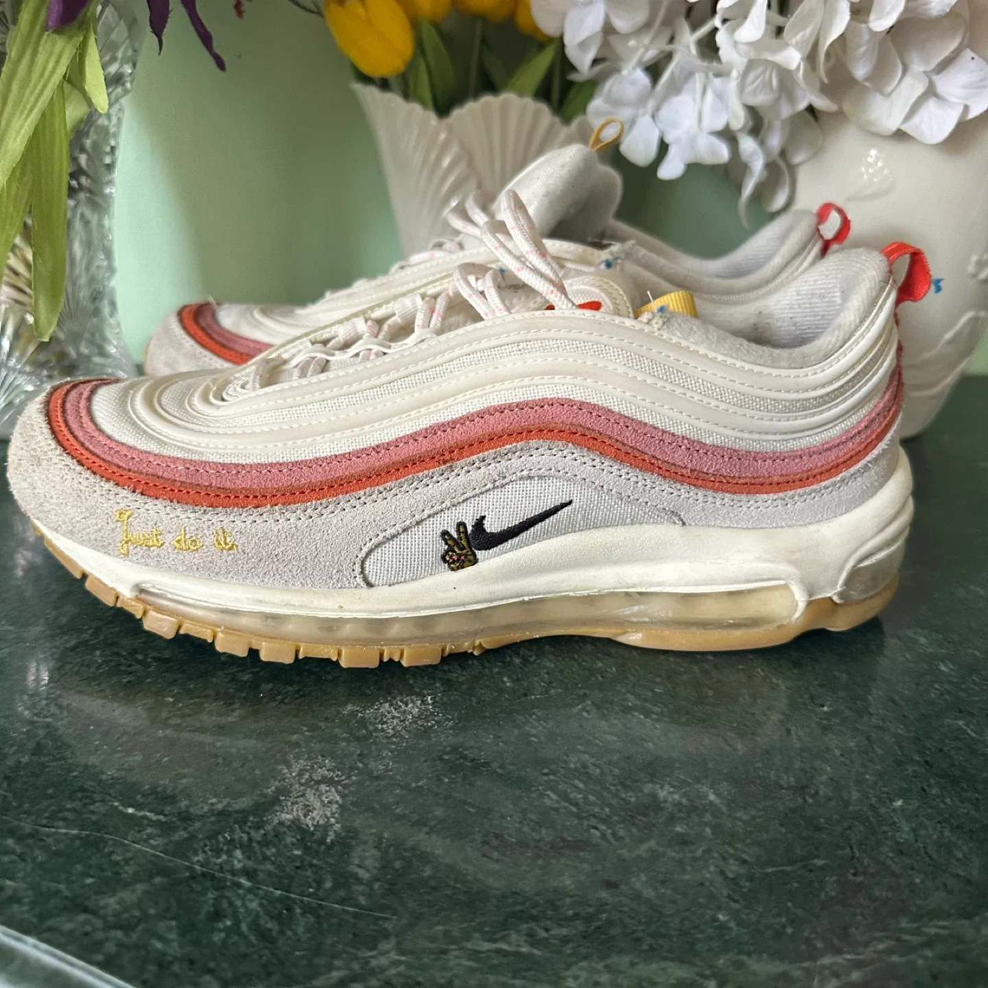 Nike Air Max 97 White/Black-Sail US 10.5 image indicator(10)