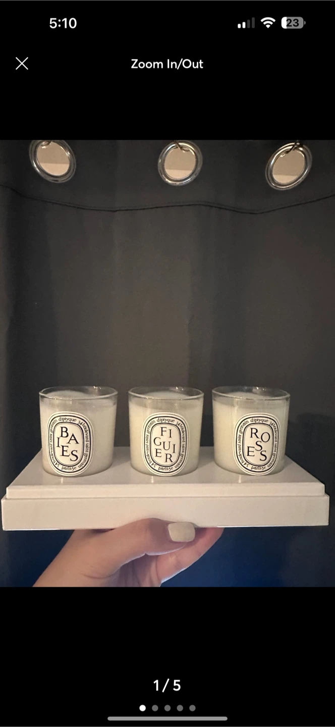Diptyque Baies, Figuier, Roses Scented Candles