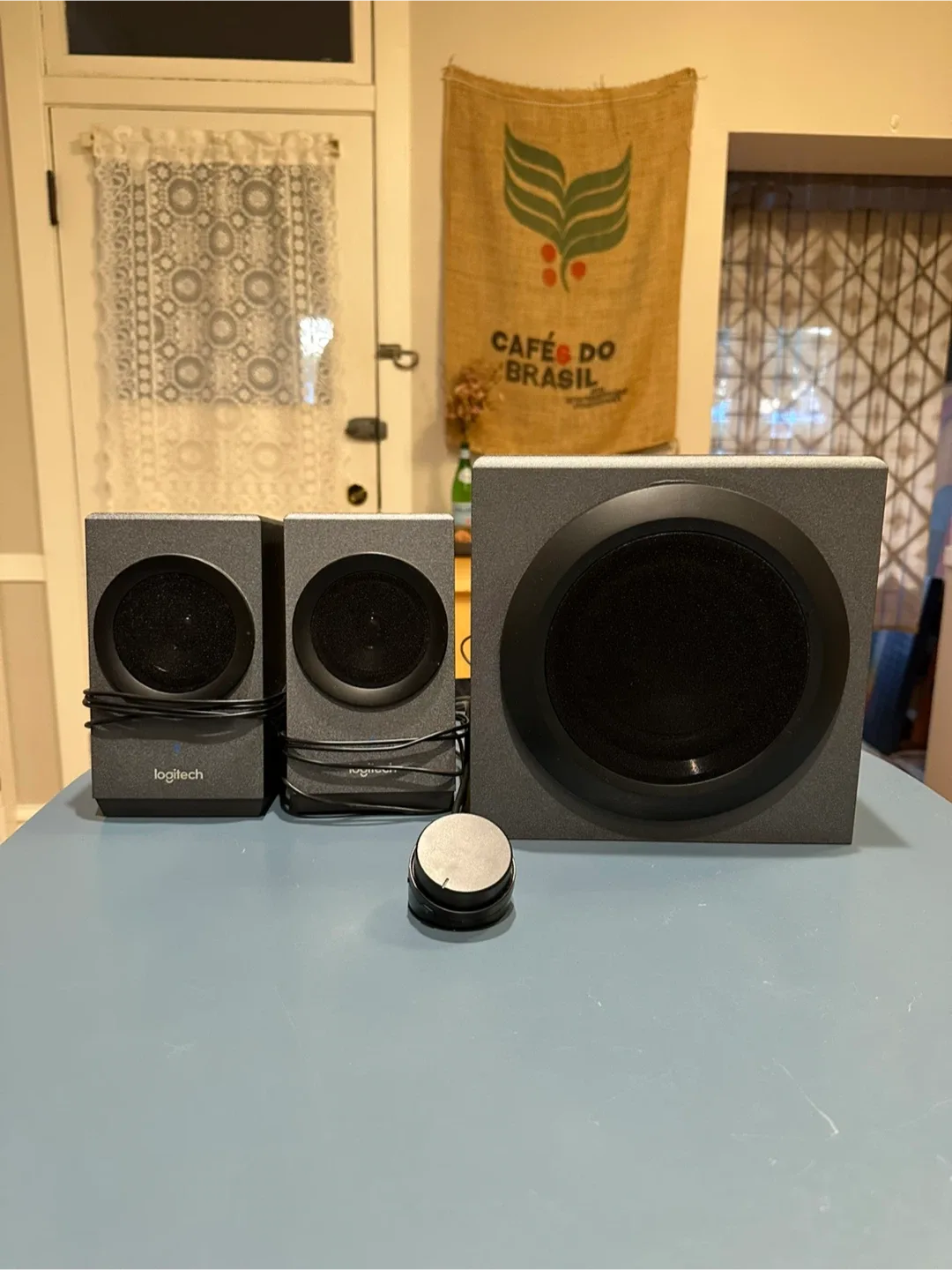 Logitech Z333 Speaker System, Black thumbnail