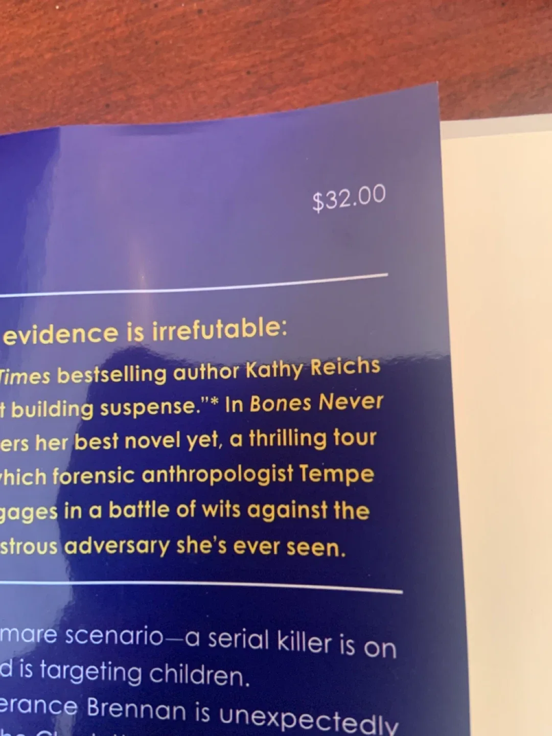 Bones Never Lie by Kathy Reichs image indicator(4)