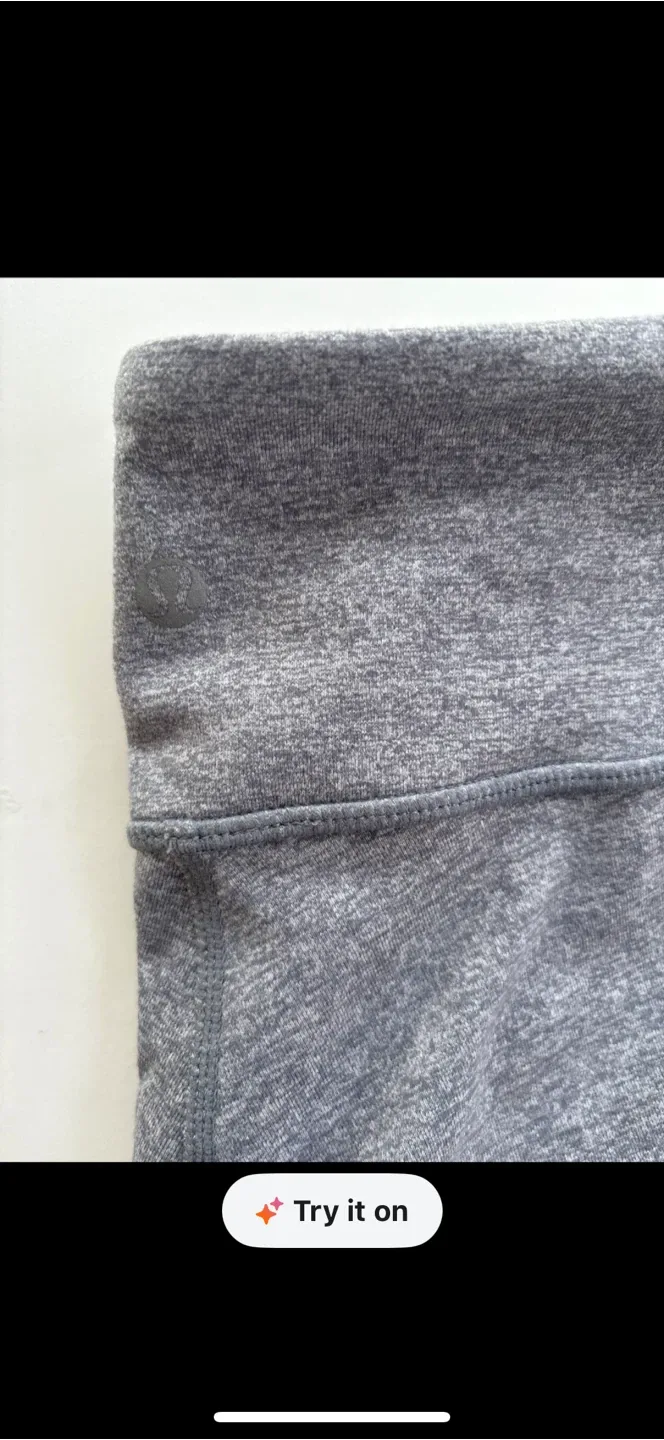 Lululemon Grey Leggings - Size 6 image indicator(3)