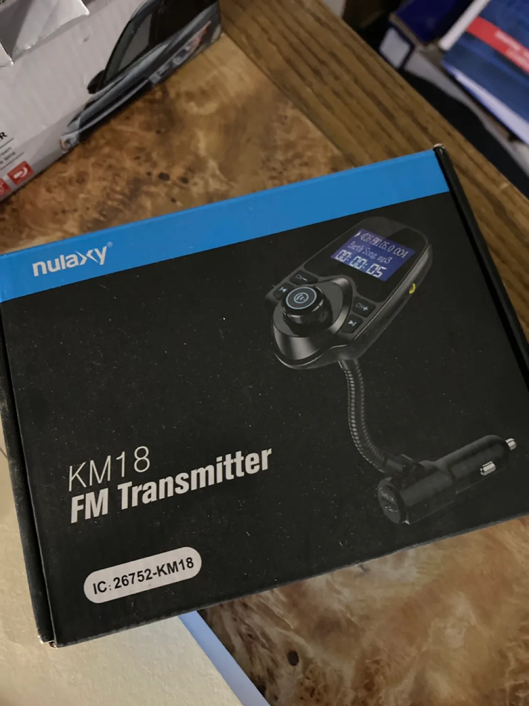 FM Bluetooth Transmitter and Aux