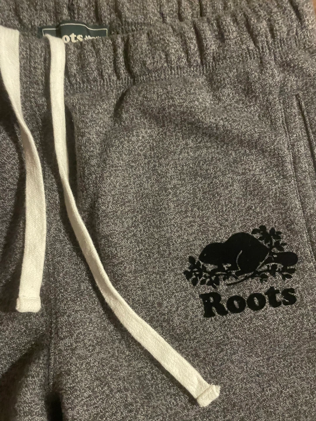 Roots Grey Joggers - Size M