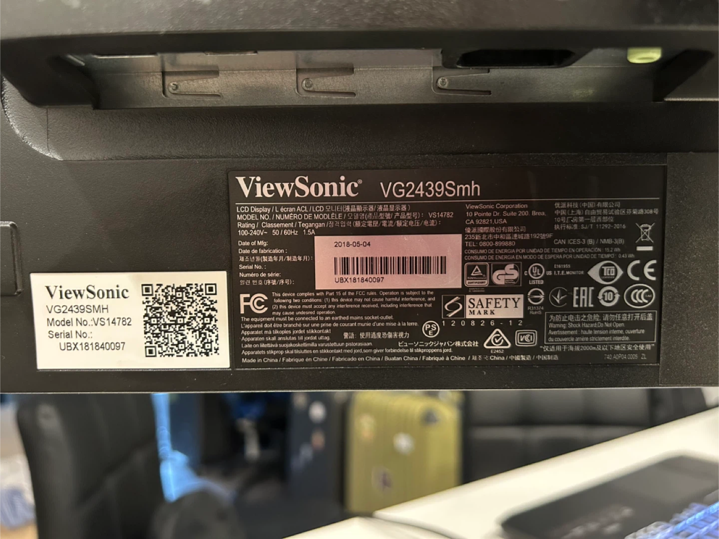 ViewSonic VG2439Smh 24" Monitor (2pcs) - photo 4
