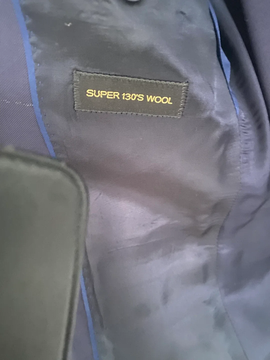 Massimo Dutti Navy Wool Suit image indicator(4)