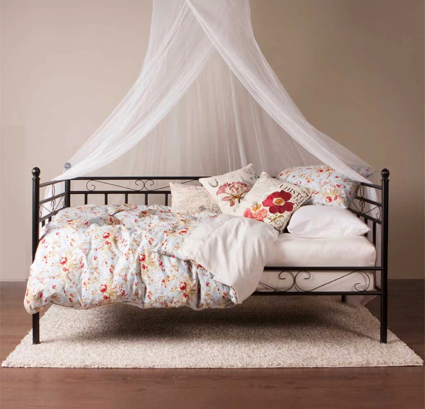 Black Metal Daybed Frame