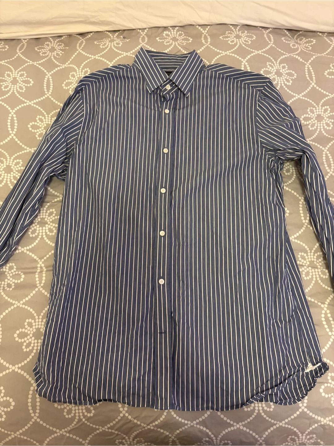 Banana Republic Slim Fit Striped Shirt - Large - photo 2