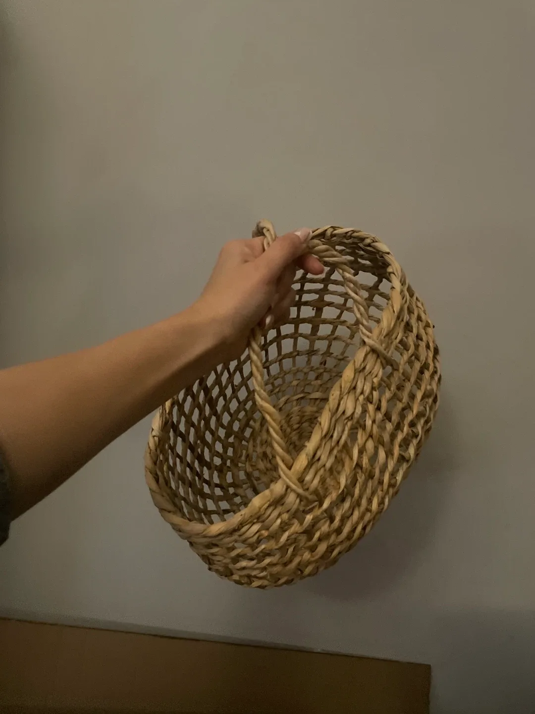 Decorative Basket with Handles image indicator(3)