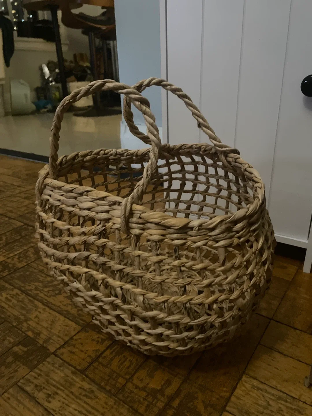 Decorative Basket with Handles