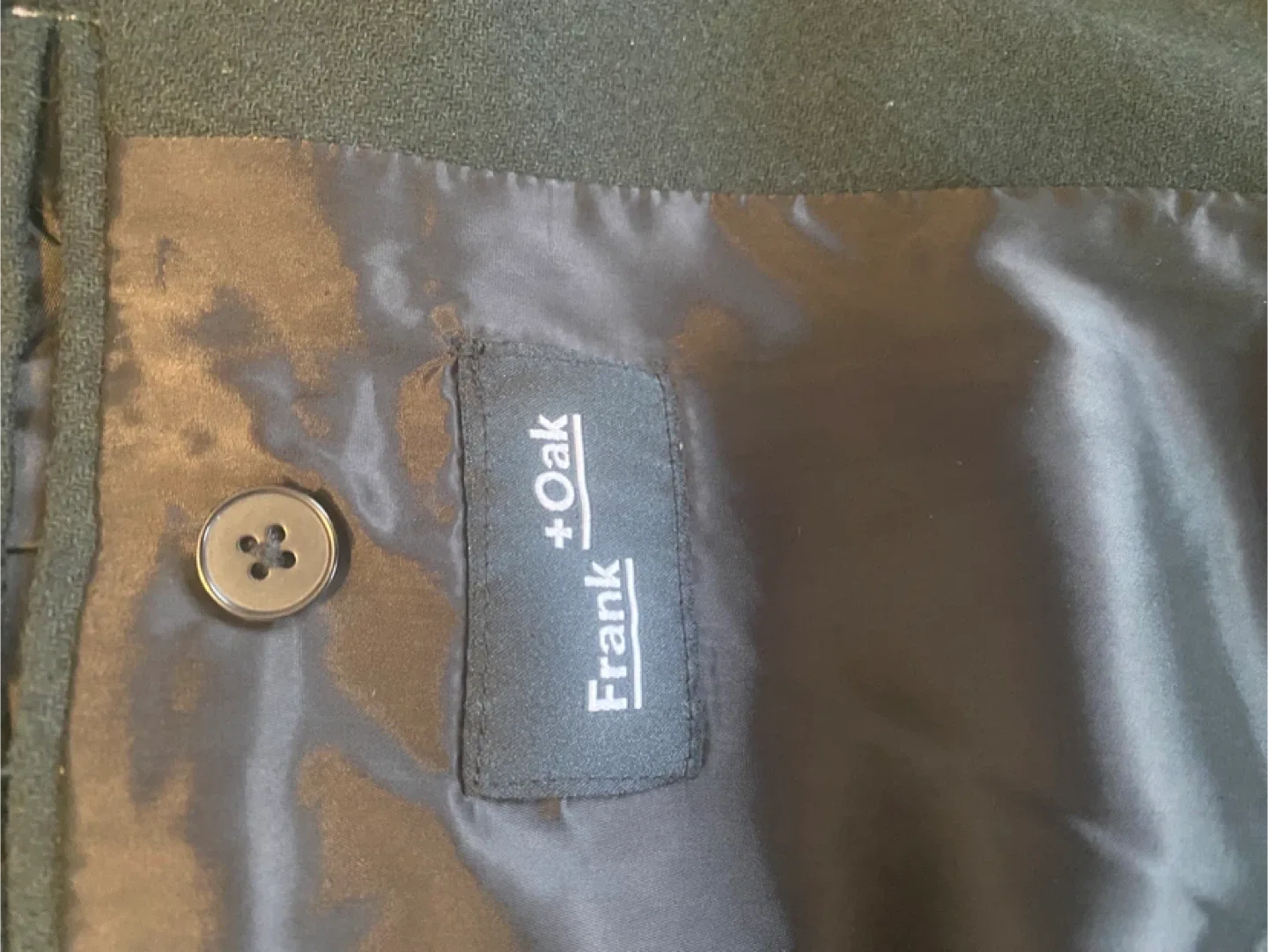 Frank + Oak Laurier Green Wool Flannel Slim Suit - Size 36 image indicator(4)