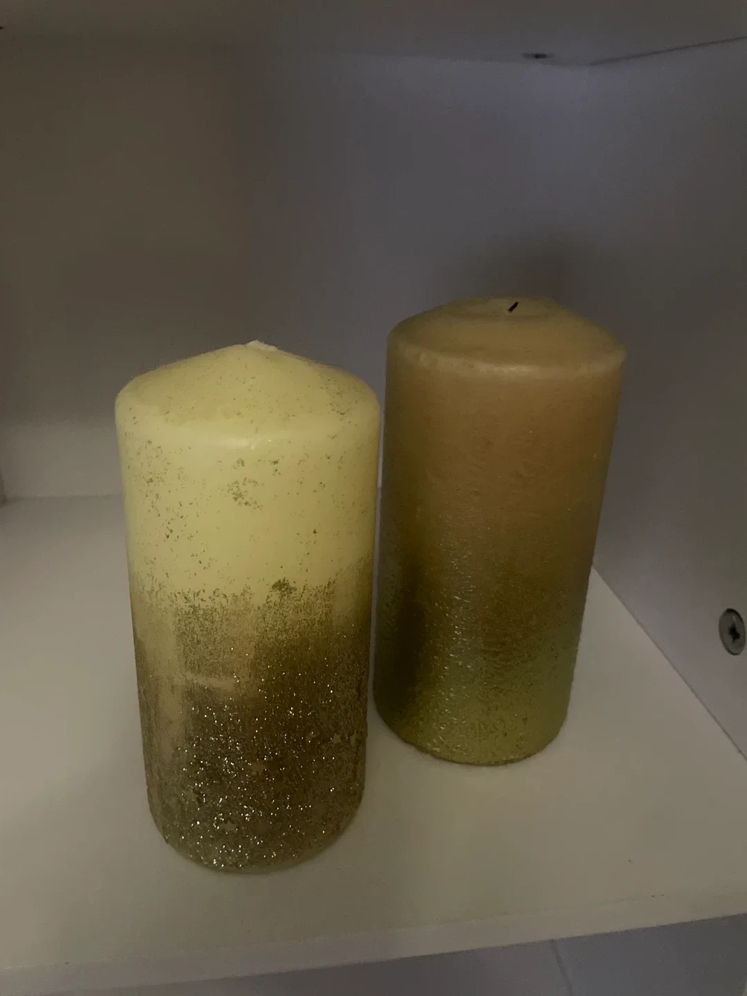 Two Decorative Candles