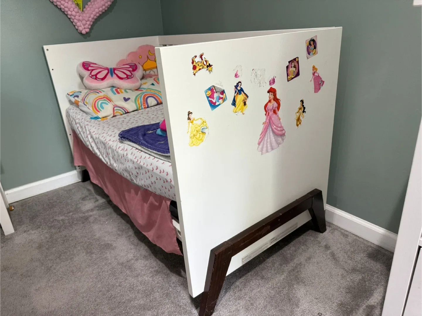 White Convertible Baby Crib image indicator(3)