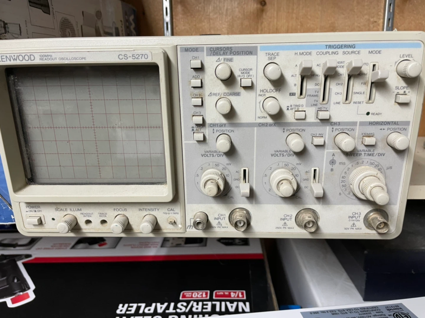 Kenwood CS-5270 100MHz Readout Oscilloscope