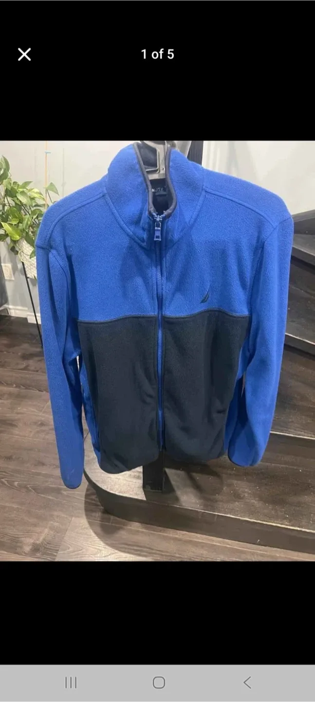 Nautica Fleece Jacket - Size Medium