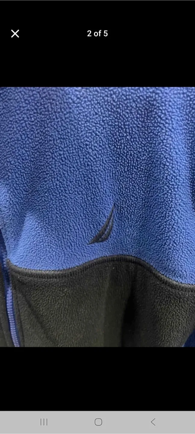 Nautica Fleece Jacket - Size Medium image indicator(3)