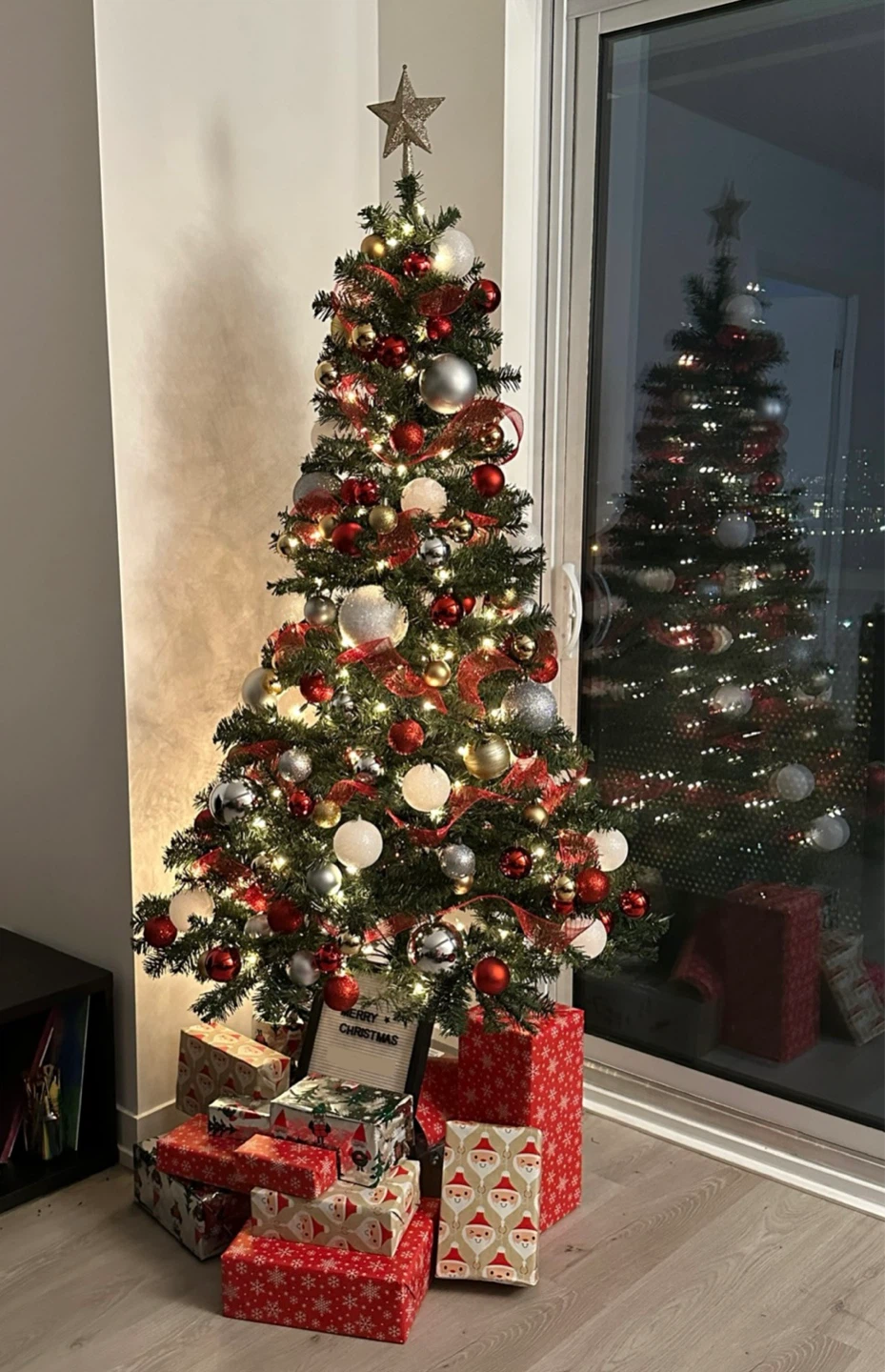 6ft Christmas Tree – Plush, Beautiful, Decorations Included! - photo 3