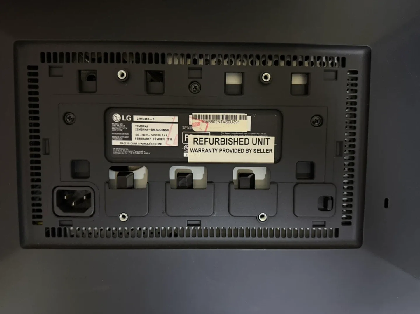 LG ultrafine 4K monitor image indicator(7)