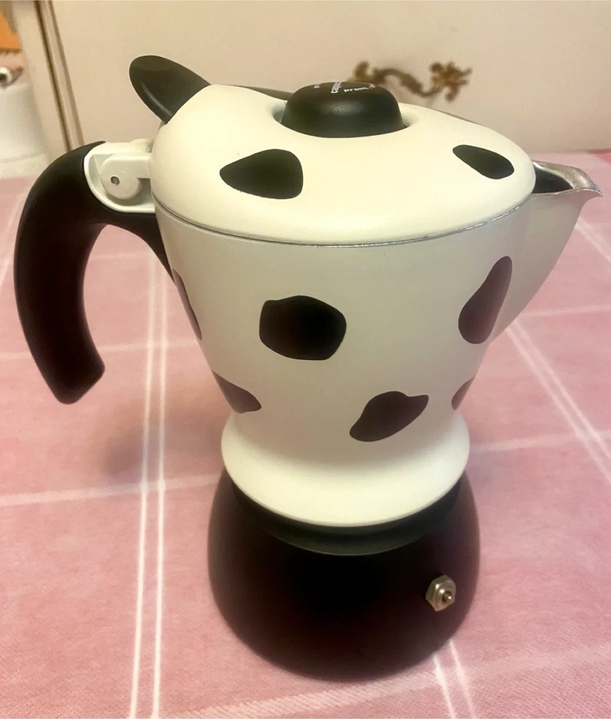 Bialetti Mukka Express - Cow Print Cappuccino Maker