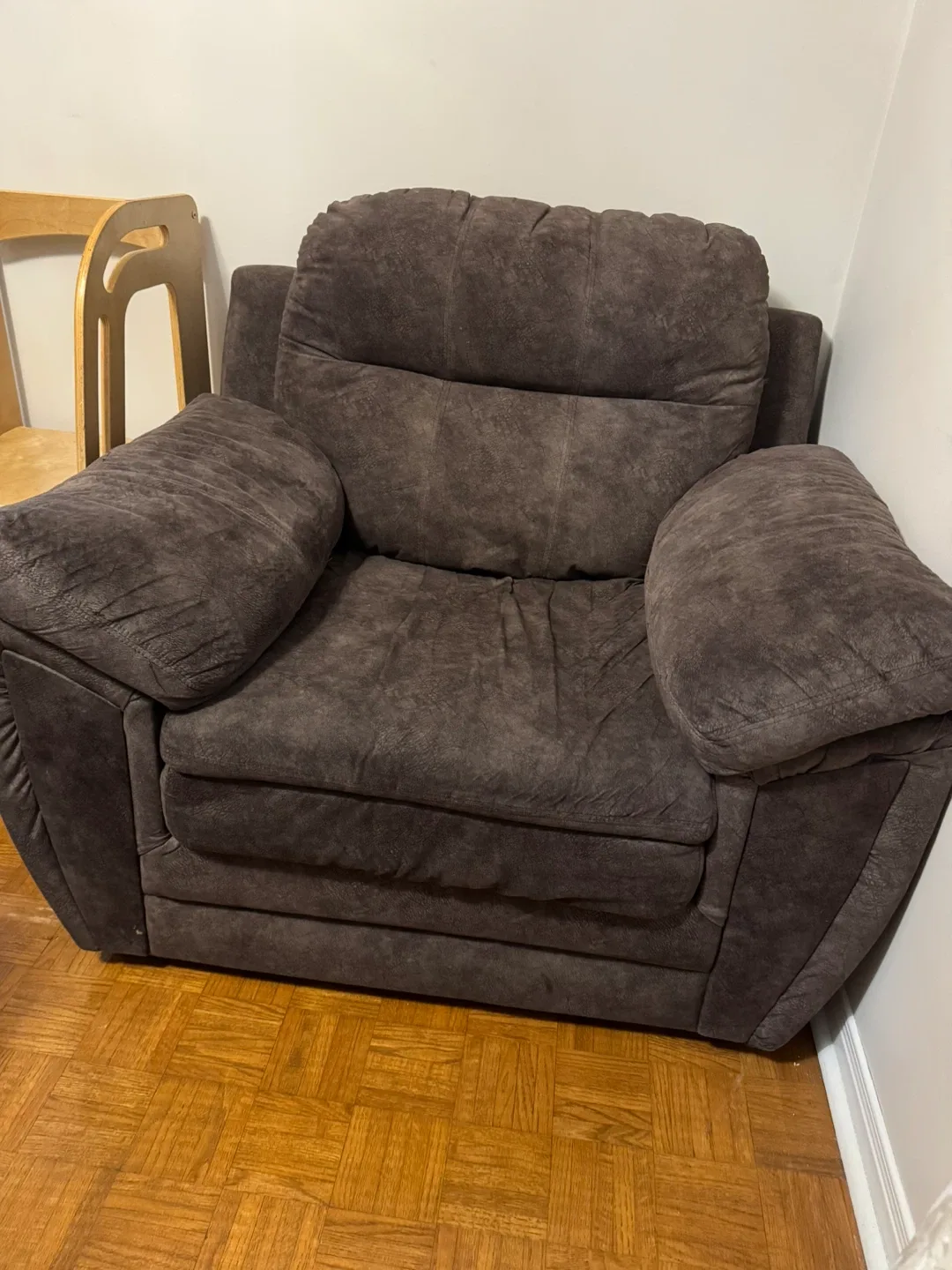Brown sofa Armchair