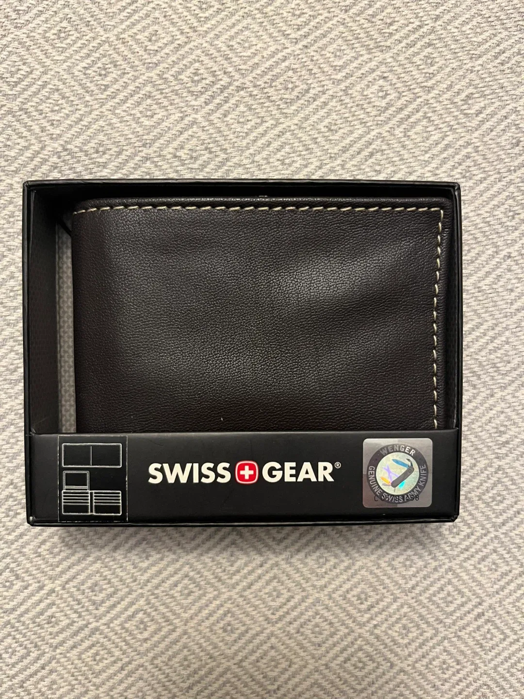 Swiss Gear Brown Leather Wallet - Like New