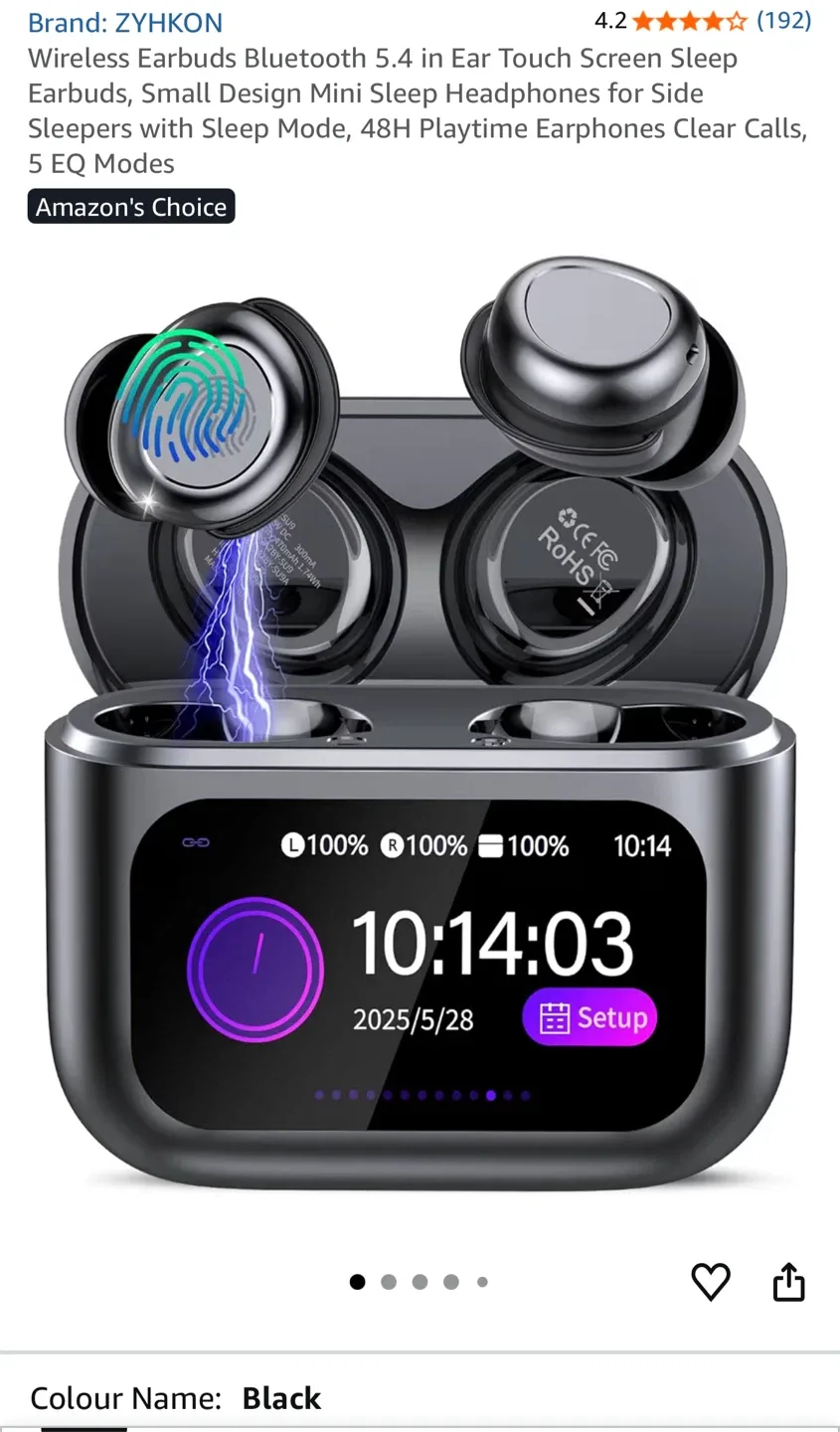 ZYHKON Sleep SU9 Wireless Earbuds thumbnail