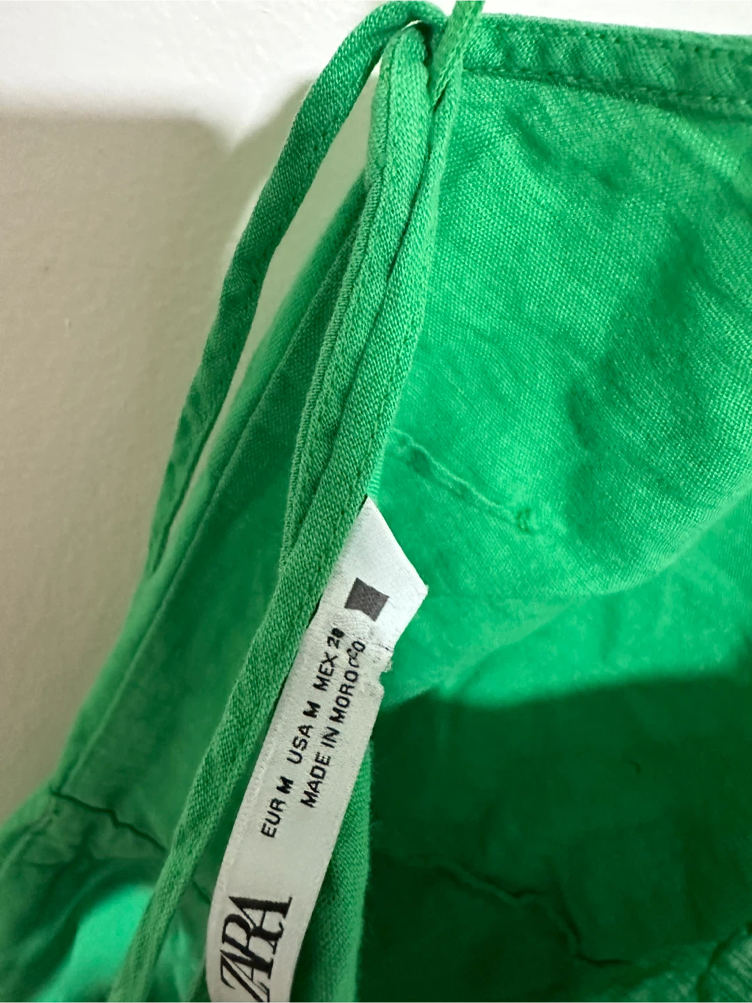 Zara Green Halter Dress - Size M - photo 3
